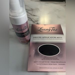 NEW & UNOPENED Loving Tan 2 Hr Express DARK and deluxe applicator kit